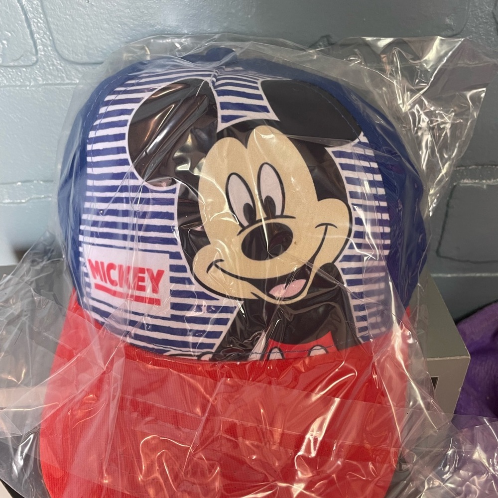 Mickey Mouse Red and Blue Cap